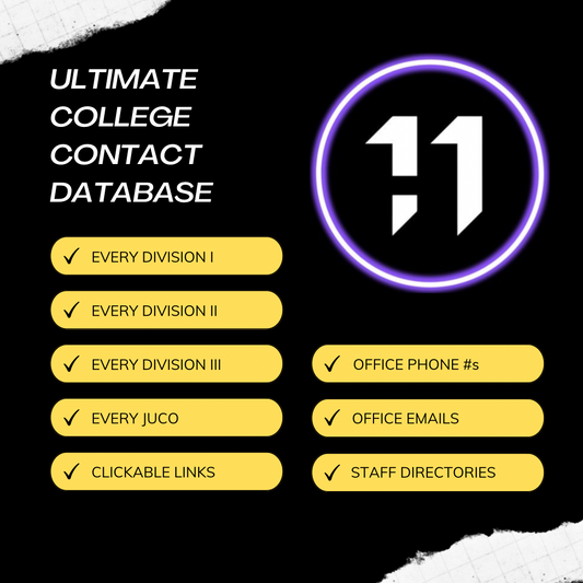 2024 Ultimate College Contact Database